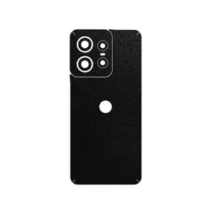 MAHOOT Black-Suede Cover Sticker for Motorola Edge 50 Pro