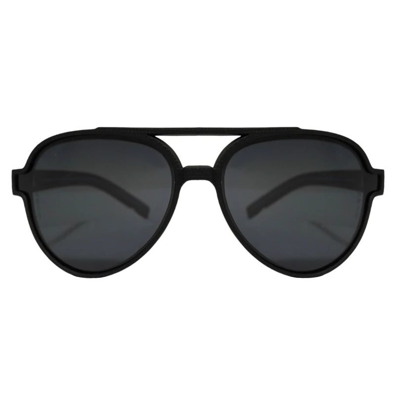 عینک آفتابی مردانه مدل خلبانی کائوچو تیار پلاریزه کد 0332 UV400