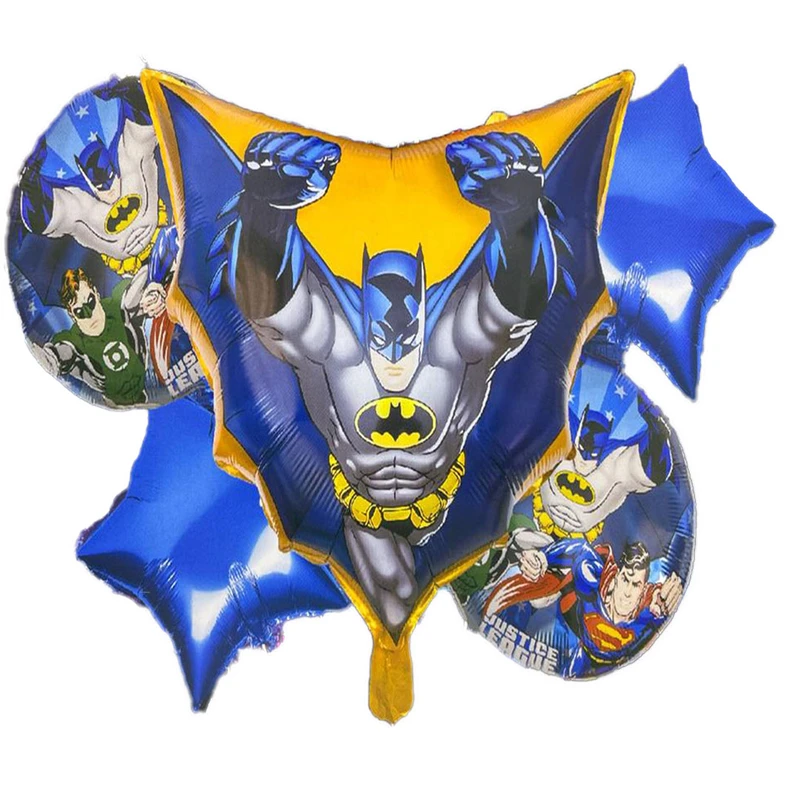 بادکنک فویلی طرح بت من کد 012 مجموعه 5 عددی