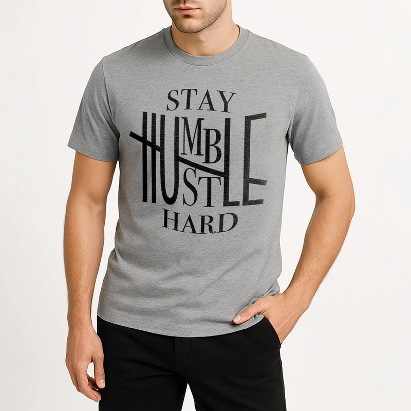 تی شرت آستین کوتاه مردانه مدل V242