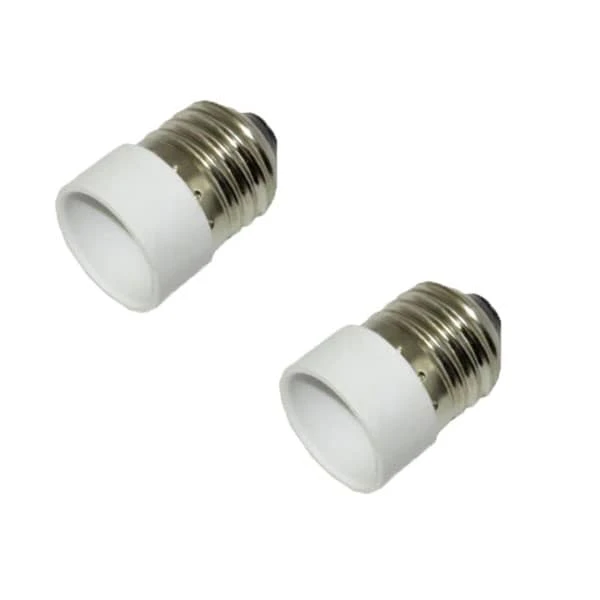 تبدیل سرپیچ E27 به E14 مدل E27-E14 بسته 2 عددی 