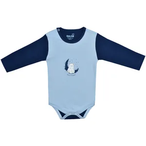 بادی آستین بلند نوزادی بی بی وان مدل خرس قطبی کد 1