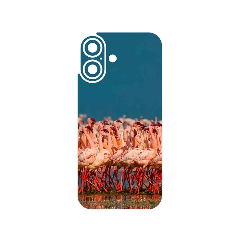 برچسب پوششی ماهوت مدل Flamingo مناسب برای گوشی موبایل اپل iPhone 16