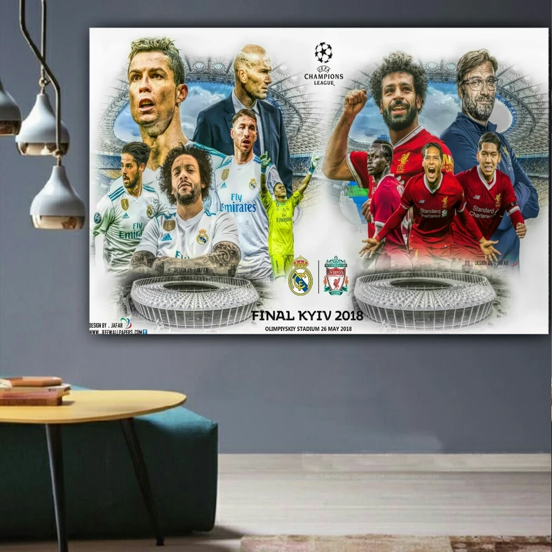  پوستر دیواری طرح فینال 2018 کدBH926