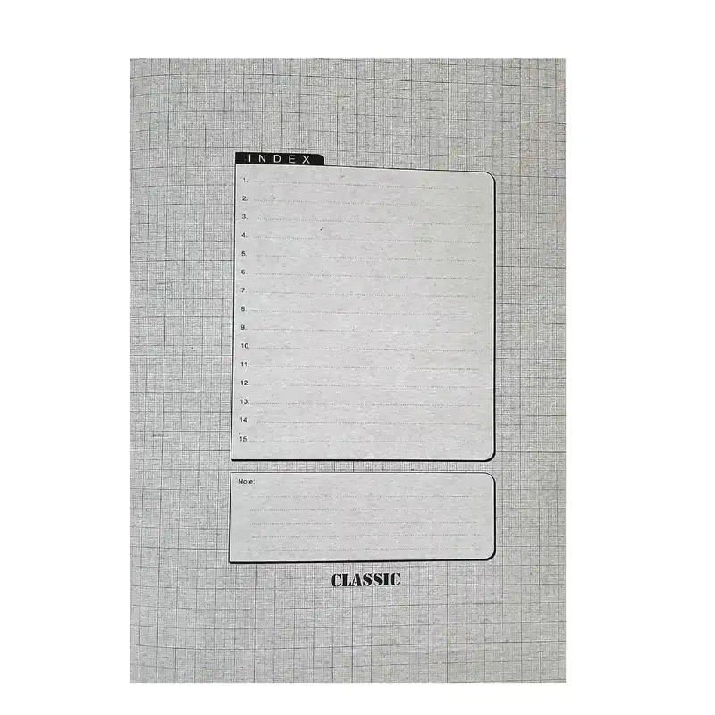 پوشه مقوایی کلاسیک مدل A4 بسته 3 عددی