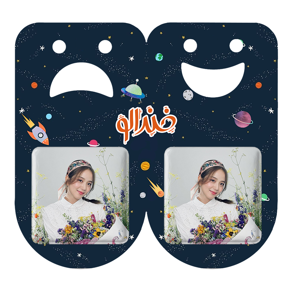 پیکسل خندالو مدل جیسو بلک پینک کد 14129 به همراه مگنت