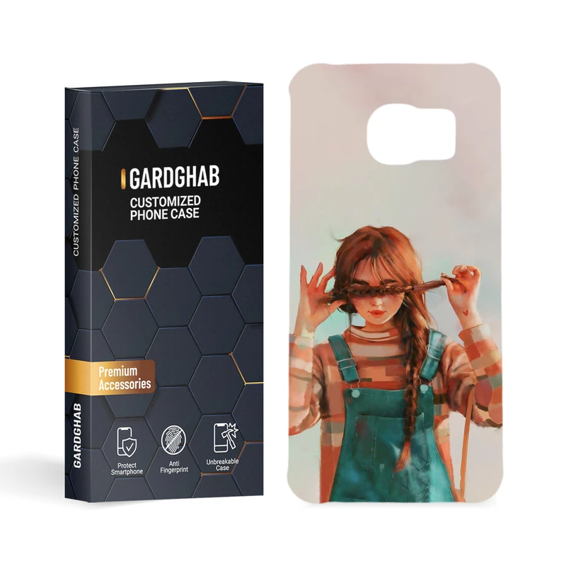 کاور گارد قاب مدل دخترانه مناسب برای گوشی موبایل سامسونگ Galaxy S6 Edge