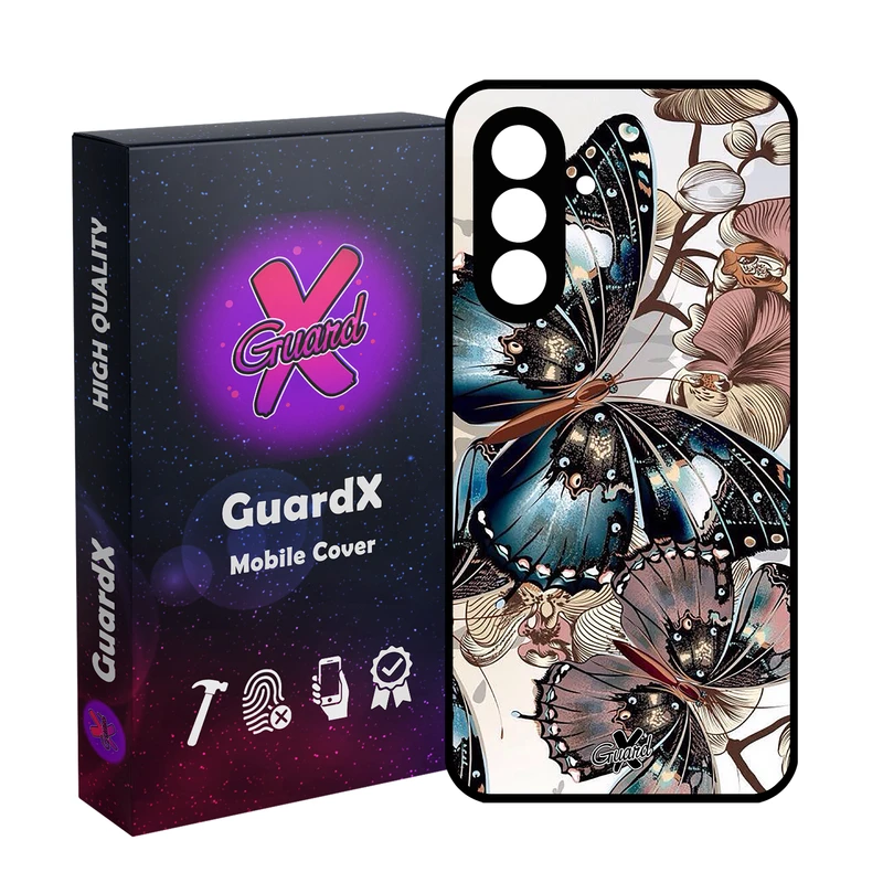 کاور گارد ایکس طرح پروانه مدل 10285 مناسب برای گوشی موبایل سامسونگ Galaxy S24 FE