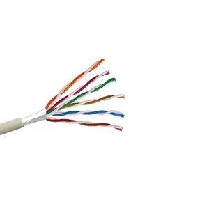 سیم شش زوج فویلدار هوایی cca مدل 6x2x0.6 ارت دار