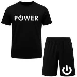 ست تی‌شرت آستین کوتاه و شلوارک راحتی مردانه مدل A195