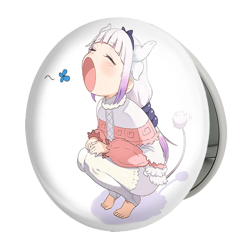 آینه جیبی خندالو طرح کانا انیمه اژدهای خدمتکار کوبایاشی مدل تاشو کد 36312