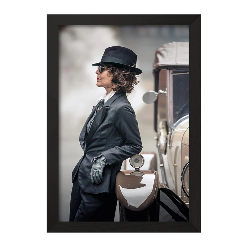 تابلو خندالو مدل پالی گری پیکی بلایندرز (Peaky Blinders) کد F10243