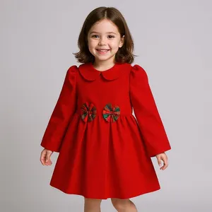 پیراهن دخترانه مدل یلدای نارگل