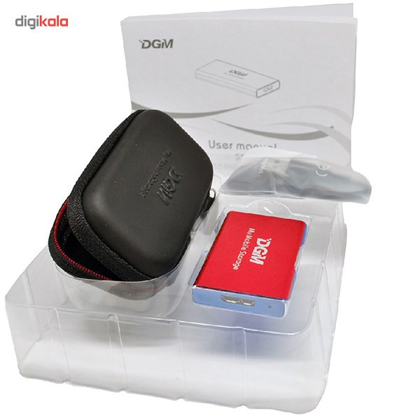 حافظه SSD اکسترنال دی جی ام مدل MMS ظرفیت 128 گیگابایت