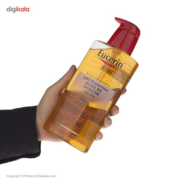 شامپو بدن روغنی اوسرین سری Sensetive Body Skin مدل PH5 Protection حجم 400 میلی‌لیتر