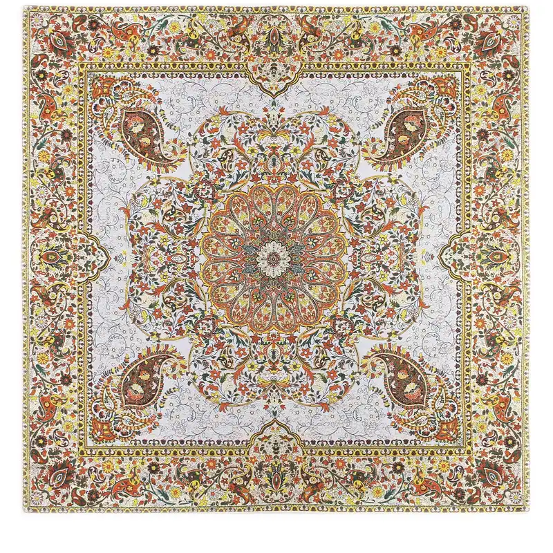 رومیزی ترمه مدل افشار af_sf