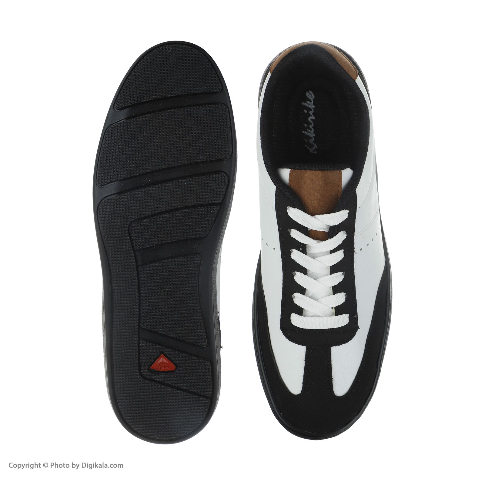 کفش روزمره مردانه کیکی رایکی مدل MBB09425 BLACK-WHITE -  - 6
