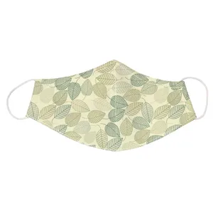 ماسک پارچه ای بچگانه طرح برگ مدل 0026