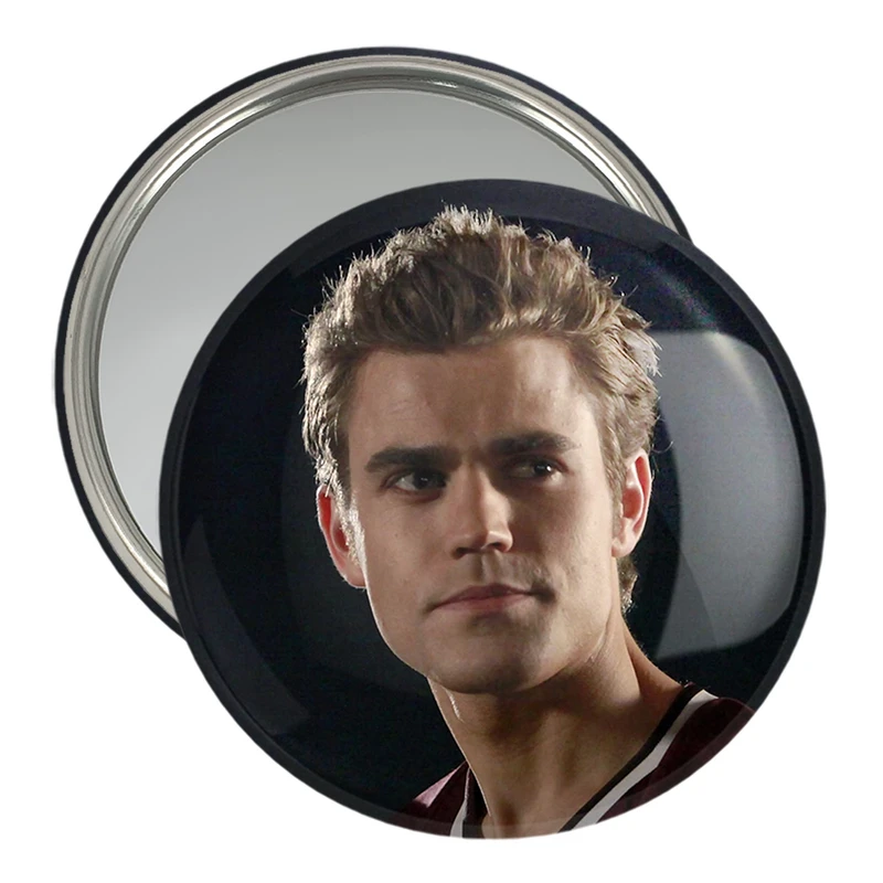 آینه جیبی خندالو مدل استفان سالواتوره خاطرات یک خون آشام The Vampire Diaries  کد 20282
