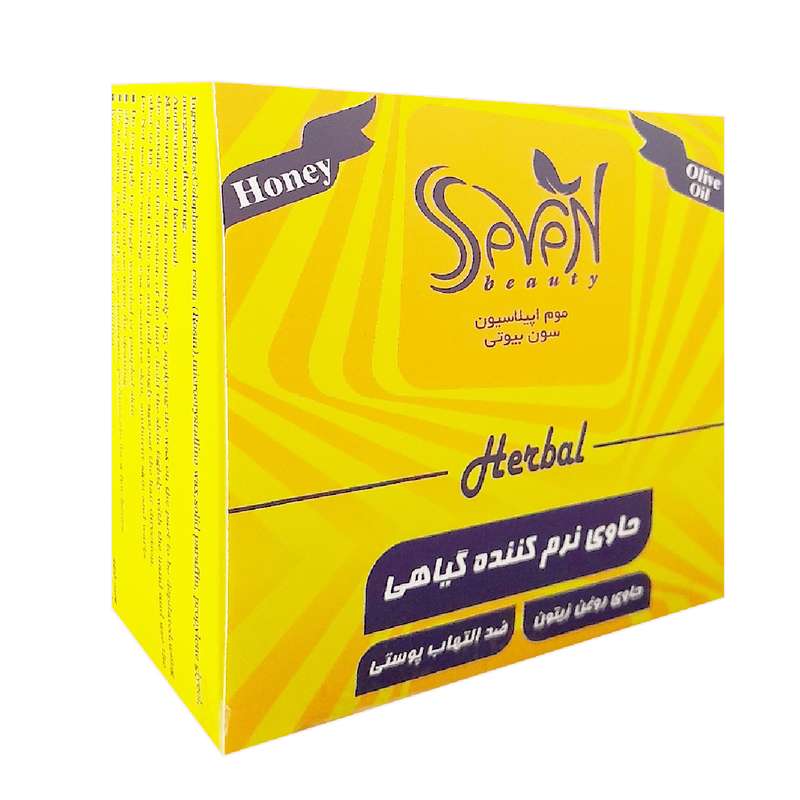 وکس موبر اس سون بیوتی مدل موم عسل و روغن زیتون وزن 480 گرم بسته 24 عددی