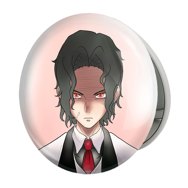 آینه جیبی خندالو طرح کیبوتسوجی موزان انیمه شیطان کش مدل تاشو کد 13264 