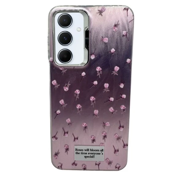 کاور طرح گل‌دار  مناسب برای گوشی موبایل سامسونگ Galaxy A16