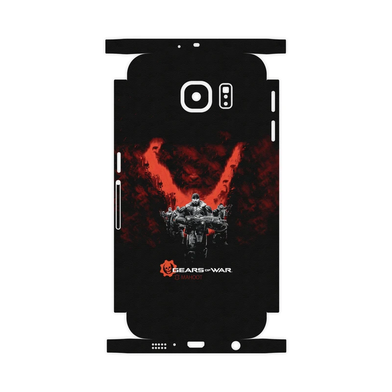 برچسب پوششی ماهوت مدل GEARS-OF-WAR-Game-FullSkin مناسب برای گوشی موبایل سامسونگ Galaxy S6