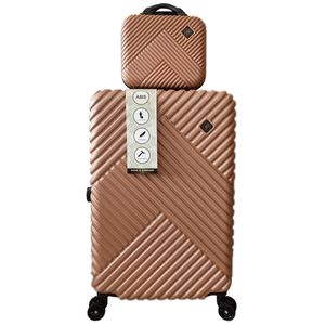 نقد و بررسی ست دو عددی چمدان ام آر مدل تراولی کاوردار سایز بزرگ توسط خریداران