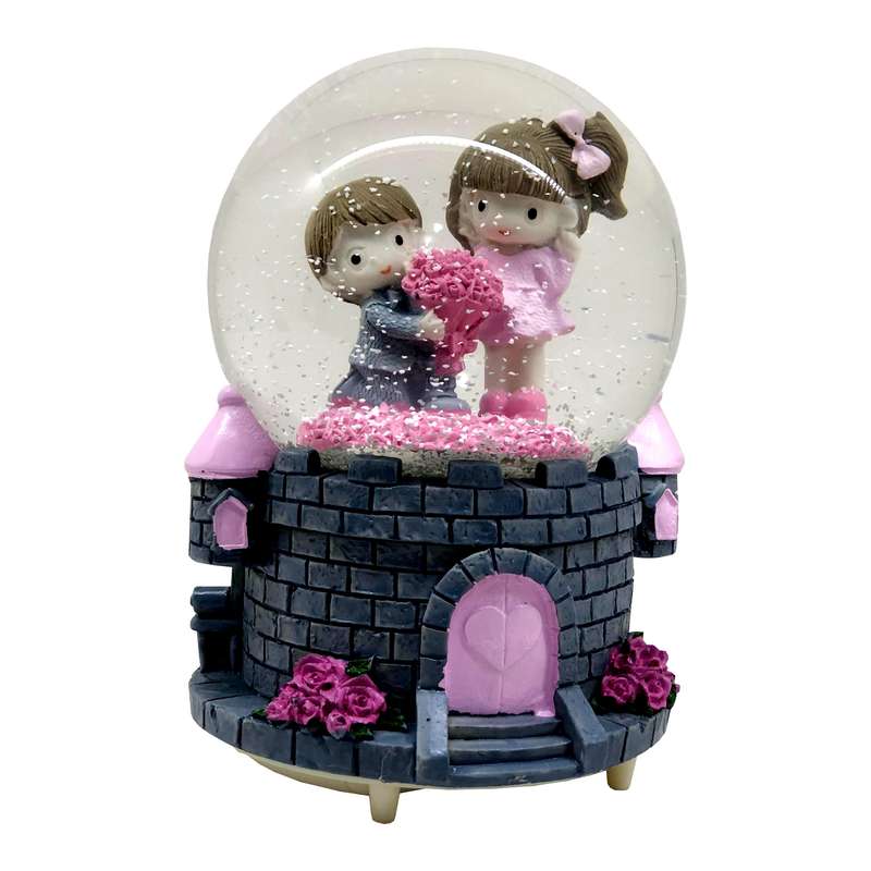 گوی موزیکال مدل Love Flower کد KA82603-11