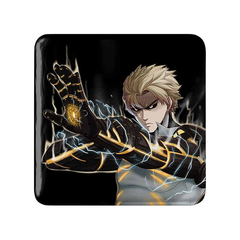  مگنت خندالو طرح جنوس انیمه مرد تک مشتی One Punch Man کد 10517