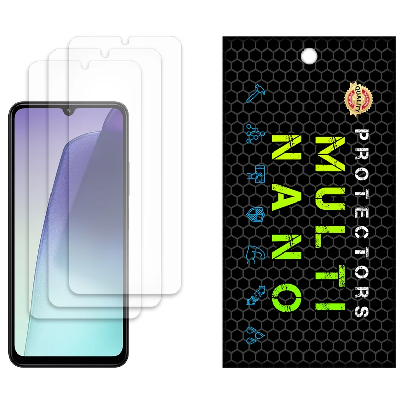 محافظ صفحه نمایش آنتی رفلکس مولتی نانو مدل X-S3M مناسب برای گوشی موبایل  شیائومی Redmi 14C 5G بسته سه عددی