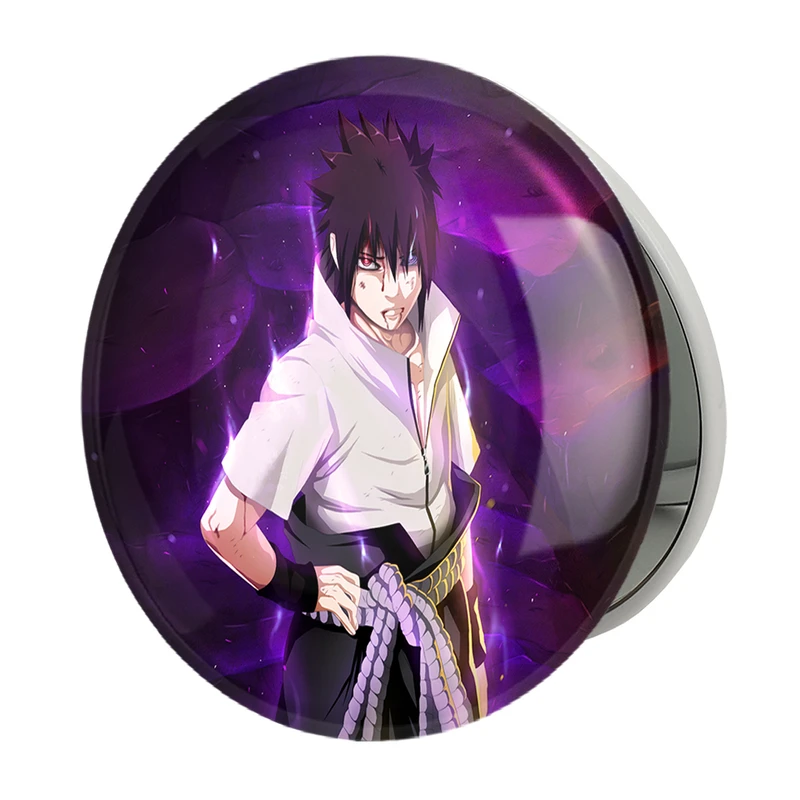 آینه جیبی خندالو طرح ناروتو و ساسکه انیمه ناروتو Naruto مدل تاشو کد 11254 