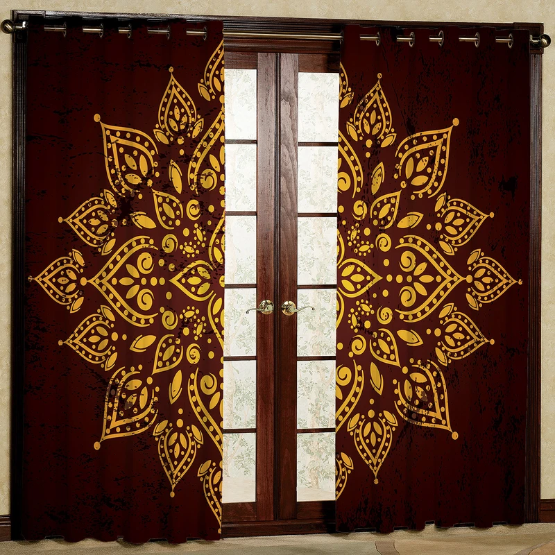   پرده مدل خورشیدی هازان پانچی کد 128 D سایز 140x200 سانتی متر