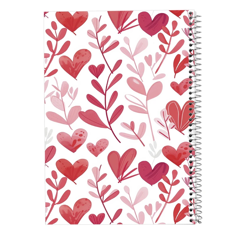 دفتر مشق 100 برگ مدوپد مدل عاشقانه love کد DF14212