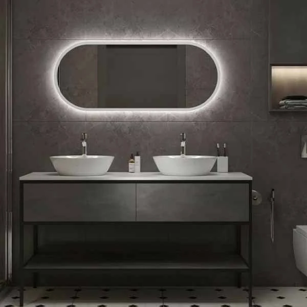 آینه سرویس بهداشتی الف طرح سرو کد BO_60-40