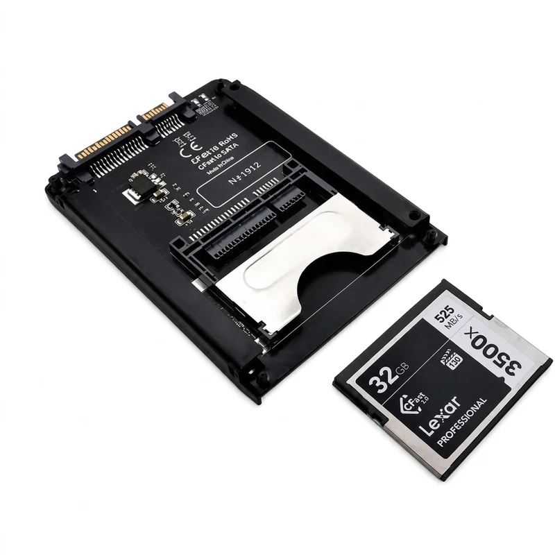 مبدل کارت حافظه CFast به SATA 3.0 مدل 22 پین