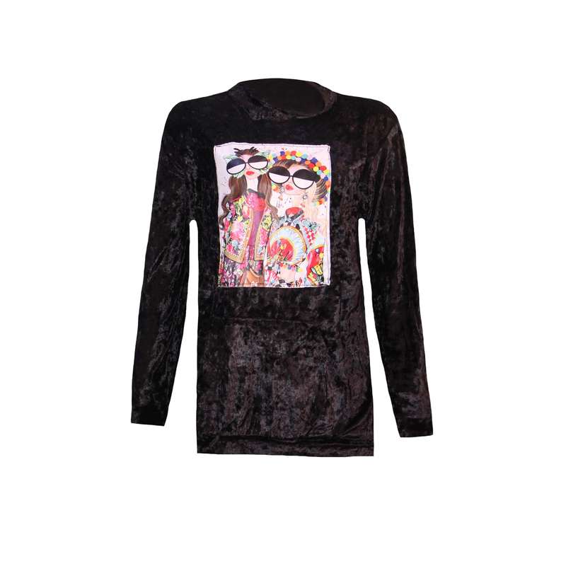 هودی زنانه مدل 15845