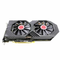 کارت گرافیک ایکس اف ایکس مدل RX 580 OC+ GTS 3X Black Edition 8GB