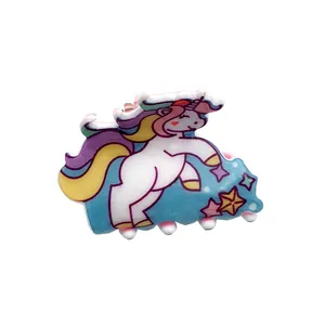 کلیپس مو دخترانه مدل یونیکورن کد KLP862