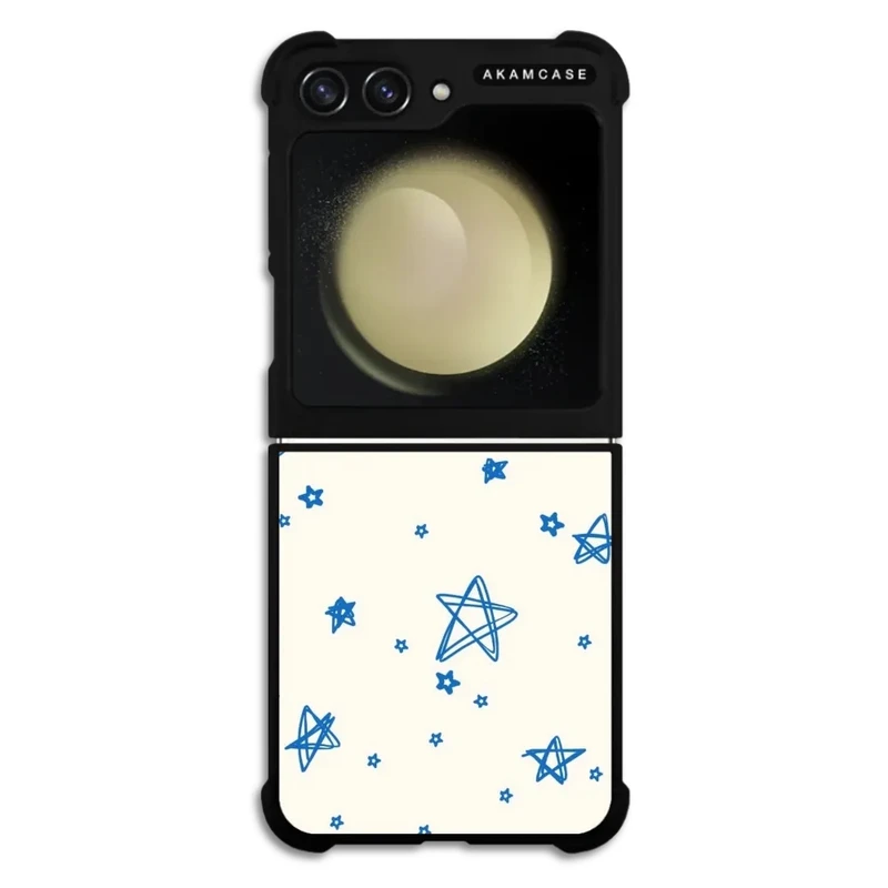 کاور آکام مدل AMC-WSGZFLIP5-STARS-23 مناسب برای گوشی موبایل سامسونگ Galaxy Z Flip 5