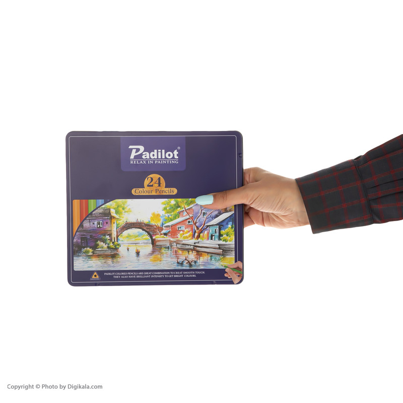 مداد رنگی 24رنگ پادیلوت مدل F-80224-1