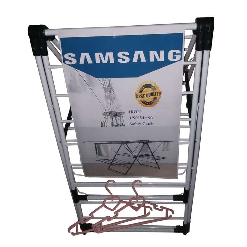 بند رخت سامسانگ مدل دو طبقه تاشو و ایستاده بند رخت سامسانگ مدل دو طبقه تاشو و ایستاده