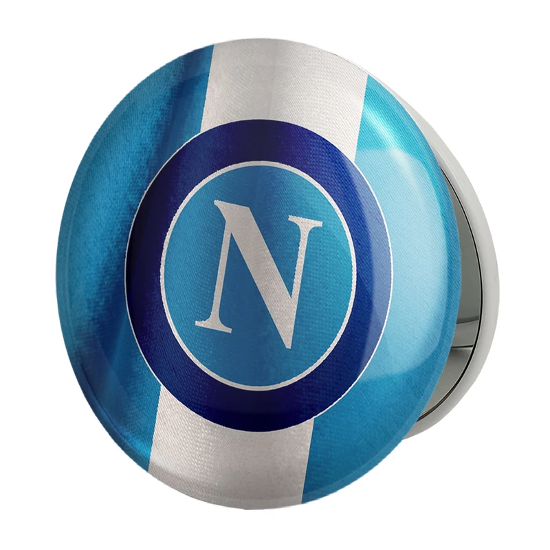 آینه جیبی خندالو طرح باشگاه ناپولی مدل تاشو کد 27406 