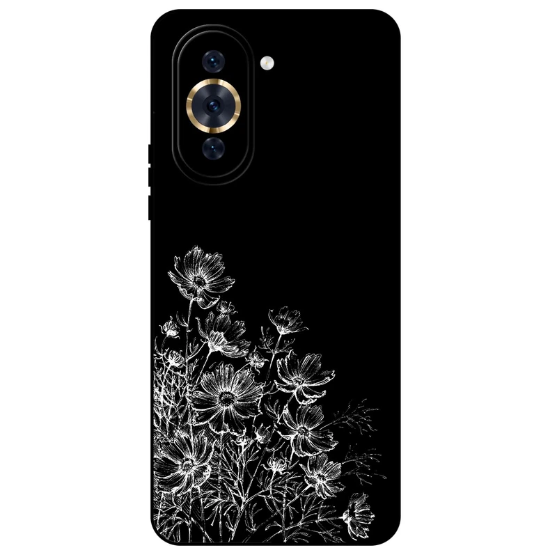 کاور مگافون طرح گل مدل 7274 مناسب برای گوشی موبایل هوآوی Nova 10 Pro