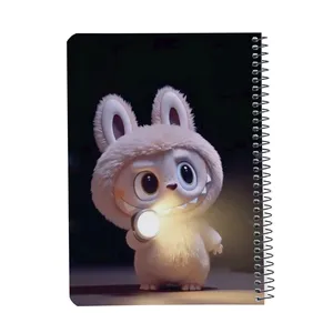 دفتر مشق 80 برگ طرح لبوبو مدل B1063