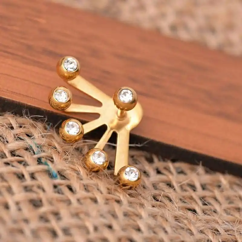 پیرسینگ گوش زنانه پایتخت مدل PS886105