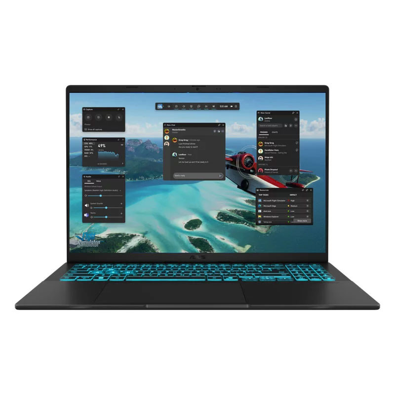 لپ تاپ 16 اینچ ایسوس مدل V16 V3607VM-Core 7 240H-RTX5060 8GB-48GB DDR5 5600MHz-1TB SSD-WUXGA 144Hz - کاستوم شده