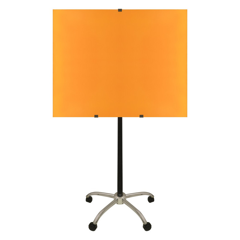 تخته وایت برد مدل شیشه ای کد mag20 سایز 100×80 سانتی متر به همراه پایه نگهدارنده