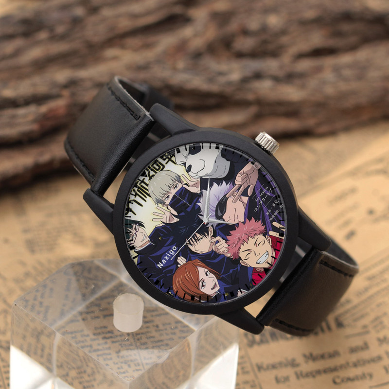 ساعت مچی عقربه ای ناکسیگو مدل جوجوتسو کایسن کد LF6824