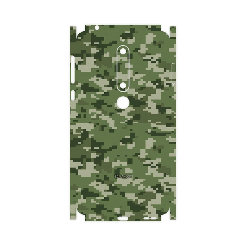 برچسب پوششی ماهوت مدل Army-Green-Pixel-FullSkin مناسب برای گوشی موبایل نوکیا 6.1